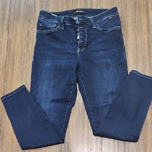 Mavi High Rise Dark Blue Jeans
